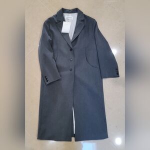 Women's Oversized Gray Coat